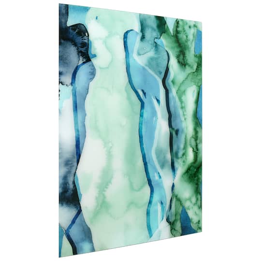 Empire Art Direct 48" x 32" Water Women I Frameless Free Floating Tempered Glass Wall Art